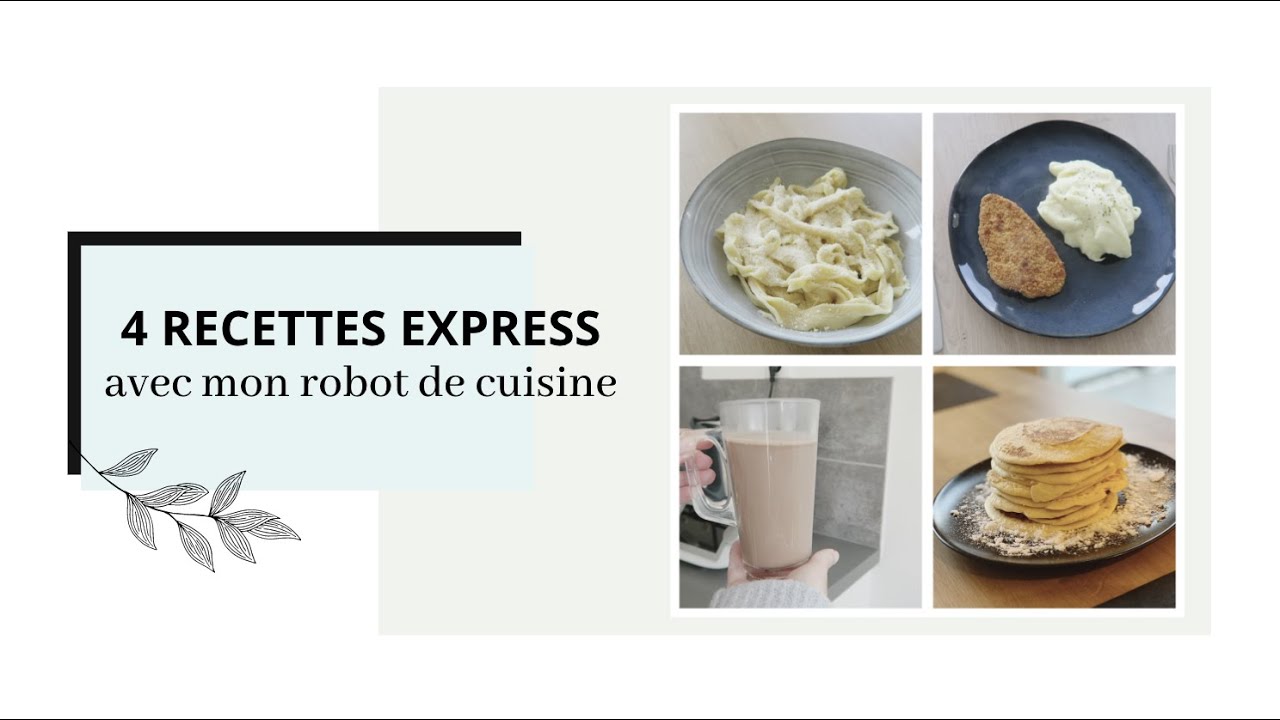 4 RECETTES AVEC MON THERMOMIX TM6