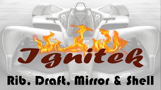Rib | Draft | Mirror | Shell | Commands | Solidworks Tutorials | Easiest | Beginner
