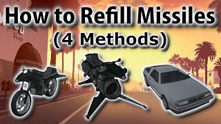 4 Ways to Refill Missiles on Oppressor MkII, Deluxo, Stromberg & Any Weaponized Vehicle | GTA Online