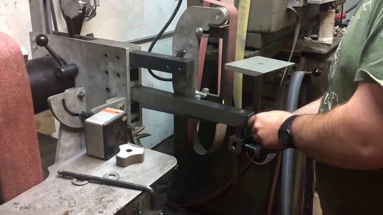 Flat platen work rest system: grinder prototype - YouTube