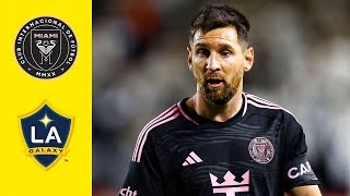 LA Galaxy x Inter Miami 1-1 HIGHLIGHTS | Messi Goal