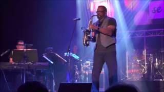 Video thumbnail of "What's Going On - Everette Harp w/ Jeff Lorber at 6. Augsburg Smooth Jazz Festival (2015)"