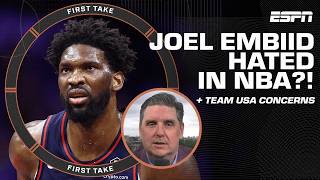 Brian Windhorst’s concerns for Team USA + Joel Embiid HATED in the NBA! 👀 | First Take