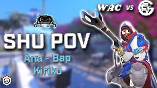 [Shu POV] WAC vs From The Gamer - Playoffs Day 2 - OWCS Korea