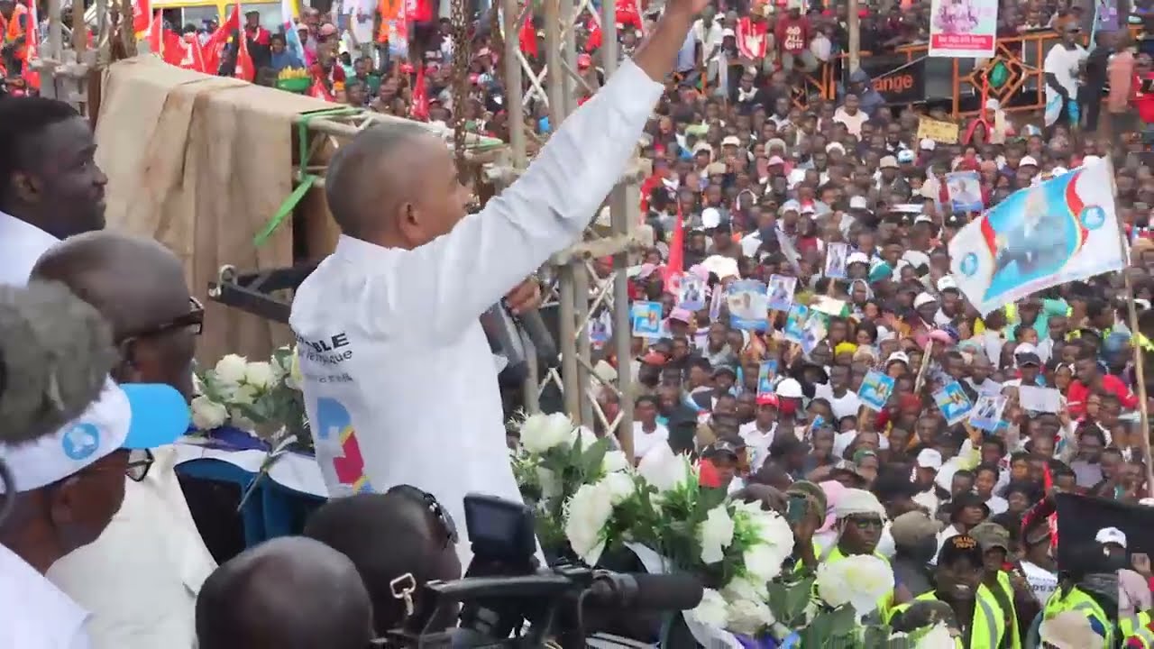 LE CANDIDAT NUMERO 3 MOISE KATUMBI A BUKAVU
