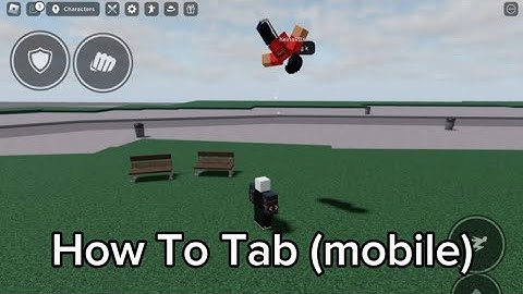 How To Tab On Mobile! (EASY) || TSBG