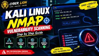 Nmap Vulnerability Scanning in Kali Linux 🔐 | Find Vulnerabilities with Nmap