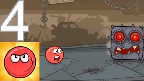 Red Ball 4 - Gameplay Walkthrough Part 4 - Stage 31 - 45 (iOS, Android)