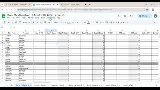 SFESS New Mark Sheet