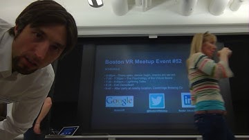 Boston VR - March Psychology of Virtual Space and Lightning talks
