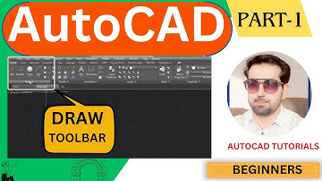 AutoCAD  Draw Toolbar Explained with Examples | Mechanical, Civil,Arch | Part-1 |AN-Tech #autocad