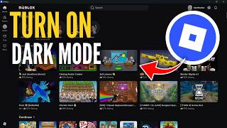 How To Turn On Dark Mode In Roblox