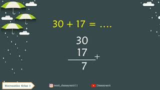 Penjumlahan Bersusun Pendek & Bersusun Panjang | Matematika Kelas 1 SD