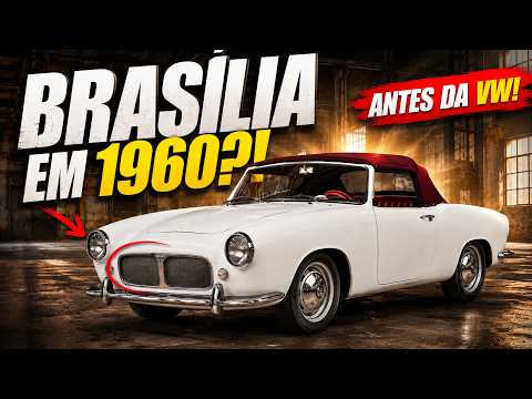 Brasília Esporte 1960: o carro sobre Fusca que existiu 13 anos antes da VW Brasília!