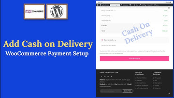 How to Add Cash on Delivery Payment in WooCommerce | WooCommerce Payment Method Setup Tutorial