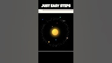 Build Solar System Animation in 35 Seconds! HTML CSS JS Tutorial 🔥🌌 #coding #frontendcourse #code