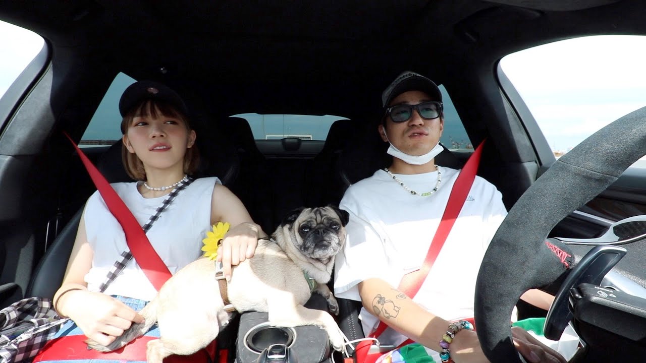 ドライブデートに大物ゲストが来てくれました！！