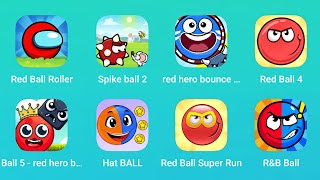 Red Ball Roller, Spike Ball 2, Red Hero Bounce, Red Ball 4, Ball 5 Red Hero and More Red Ball Games screenshot 2