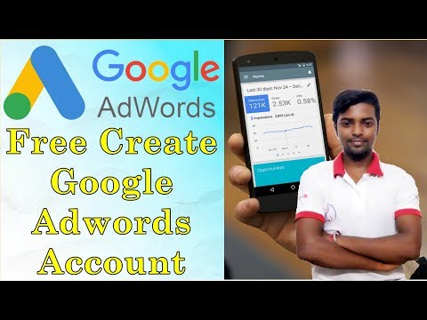 How to Create a Google Adwords Account free without pay || in hindi 2018