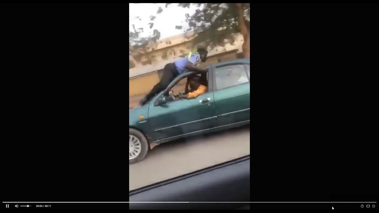 Guy Drives Off With Someone On Hood of Car. Crazy Driver Gives Zero FFF
