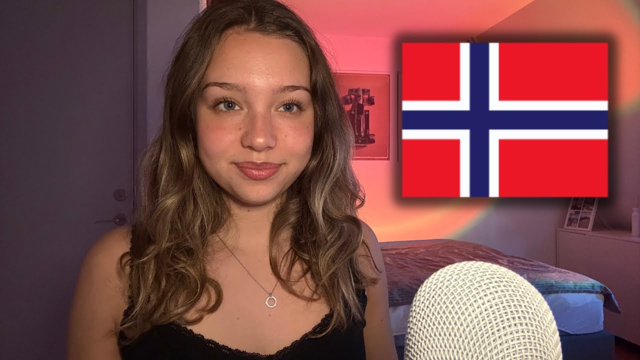 ASMR in Norwegian! 🇳🇴❣️(trigger words and clicky whispers) 