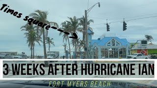 Devastating Drive of Fort Myers Beach(After Hurricane Ian)