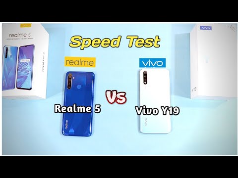 Vivo Y19 Vs Realme 5 Speed Test Comparison | What to buy ? | Hindi Urdu