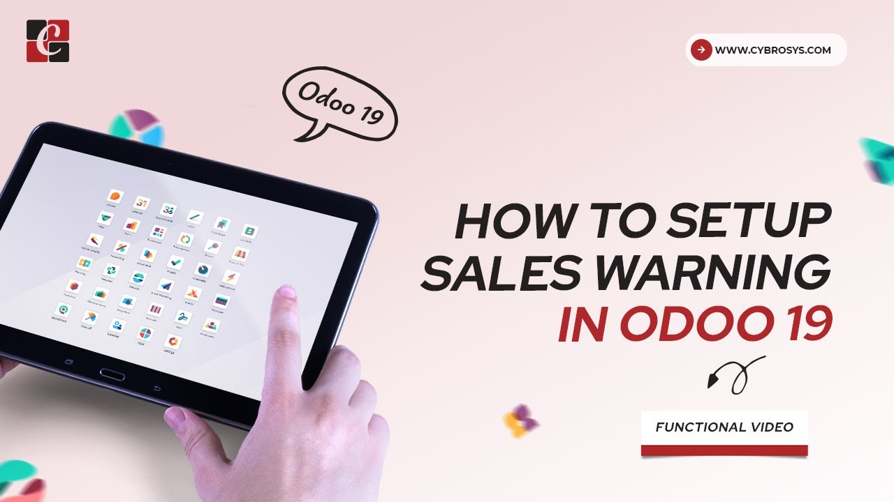 How to set up sales warning in Odoo 19 | Odoo 19 Tips | Odoo 19 ...