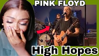 Pink Floyd - HIGH HOPES David Gilmour (Solo) | REACTION 