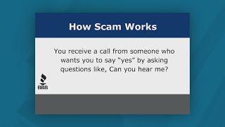 Newsmaker: BBB on say yes scam