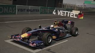 Codemasters F1 2010 Windows Q & 20% Race Expert Sepang Grand Prix Redbull Sebastian Vettel