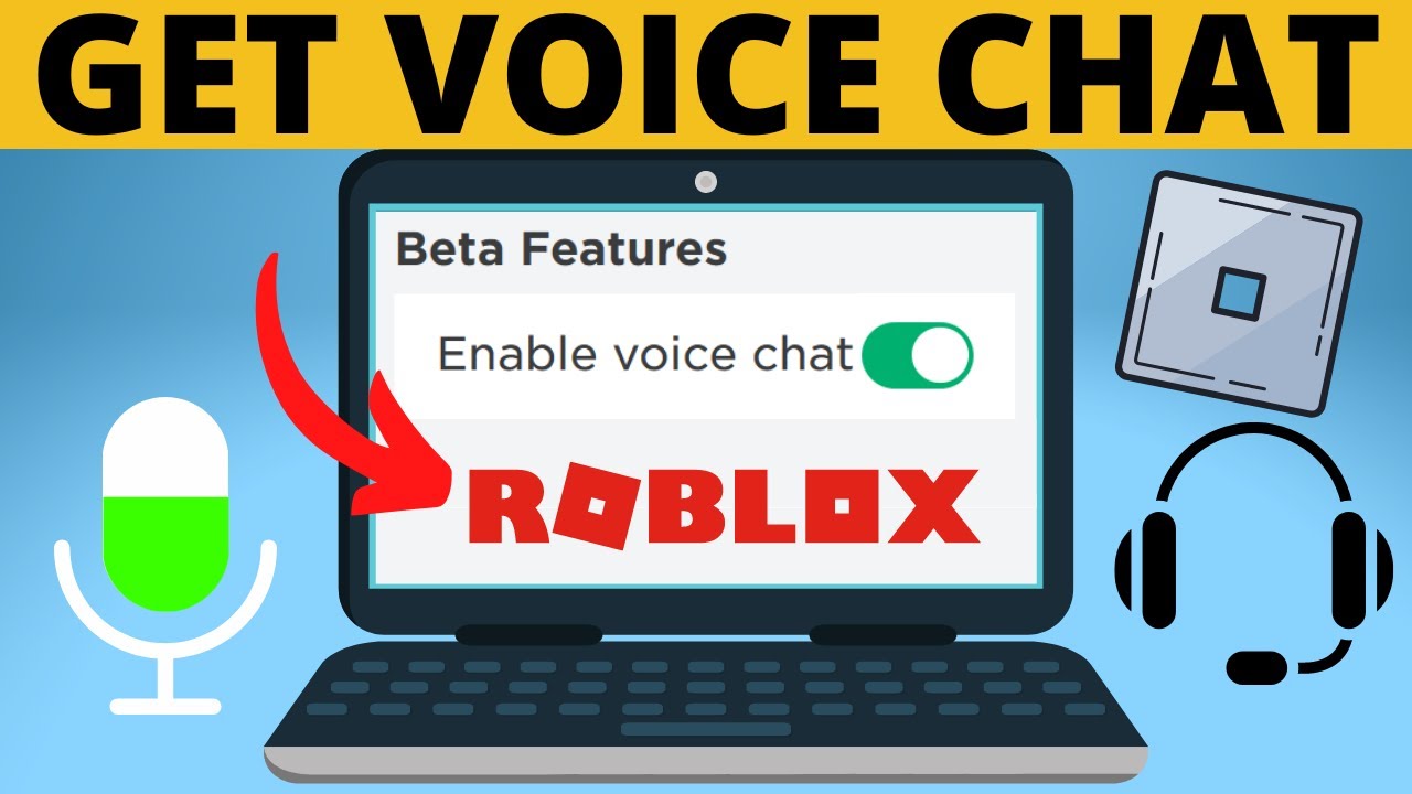 🎤 How to Use VOICE CHAT in Roblox (2021) 