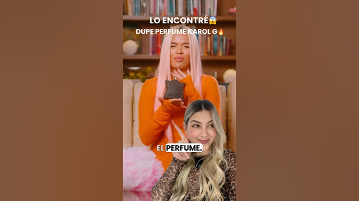 ALTERNATIVA ECONÓMICA AL PERFUME QUE USA KAROL G🤤❤️‍🔥😏