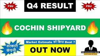 Cochin Shipyard Q4 Results 2026 | Cochin Shipyard Results Today | Cochin Shipyard Share Latest News 
