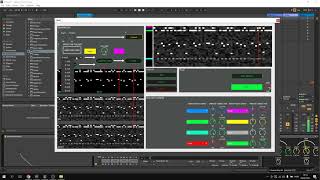 Matrix Based Generative Drummer "AI" | TEST | Max Msp | Max4Live