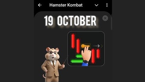 Mini Game Hamster Kombat today| Hamster Kombat Mini Game 19 October| Hamster Kombat Solved Puzzle