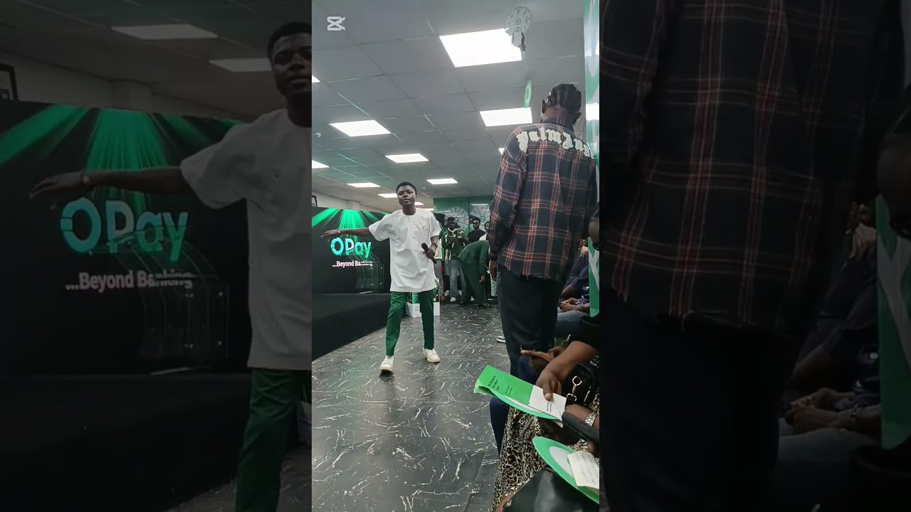 Wuyi Daniels live at the OPay Security Features Vote Challenge Grand Prize Winners Award Night 