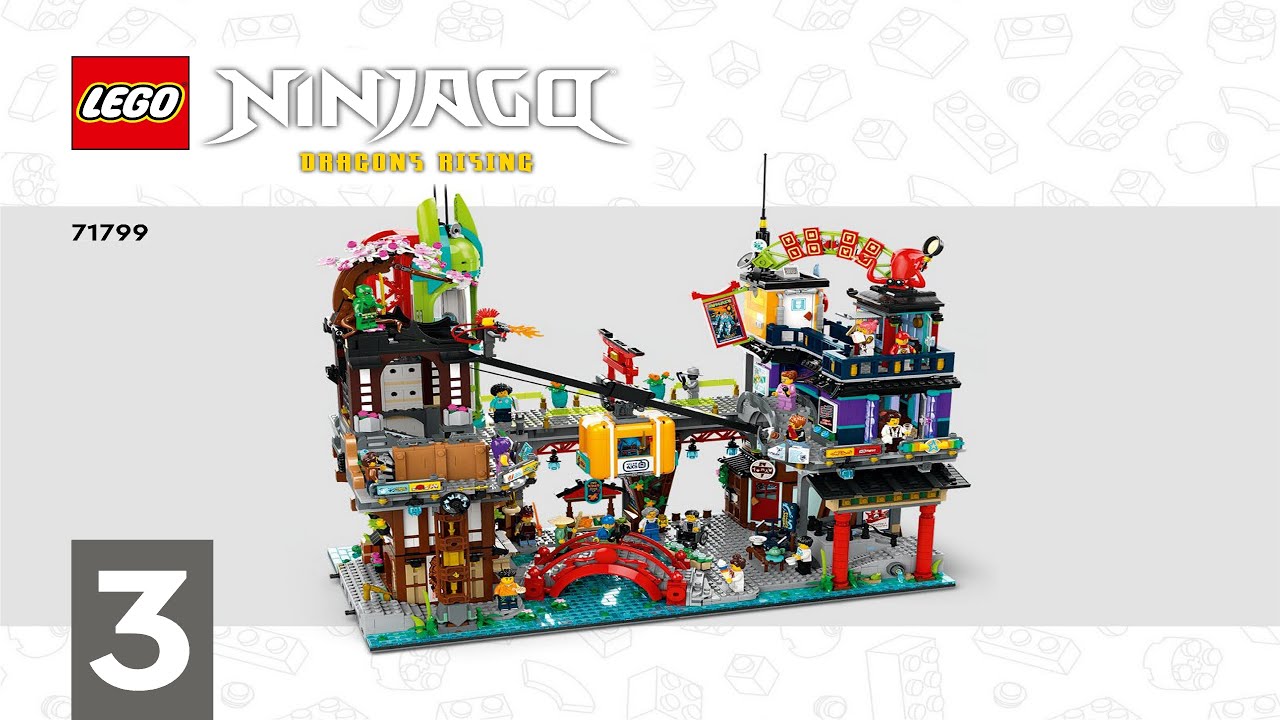 Switch ゆう3 LEGO instructions - Ninjago - 71799 - NINJAGO City Markets (Book 3