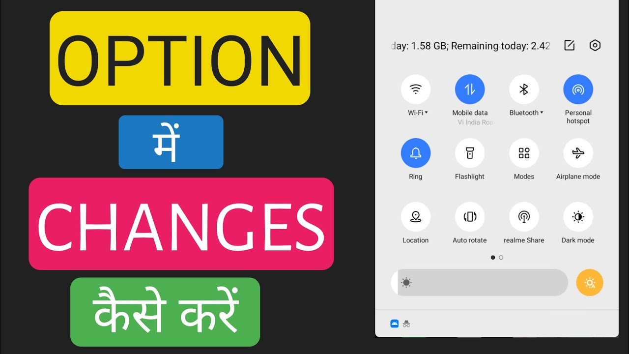 How To Change Options In Notification Bar On Any Android Phone