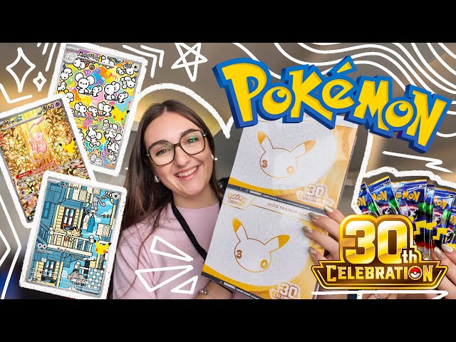 Opening Pokemon 30th Anniversary Booster Packs | Chaos Cards - YouTube