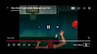 Toei animation clip in slam dunk fail epic funny you