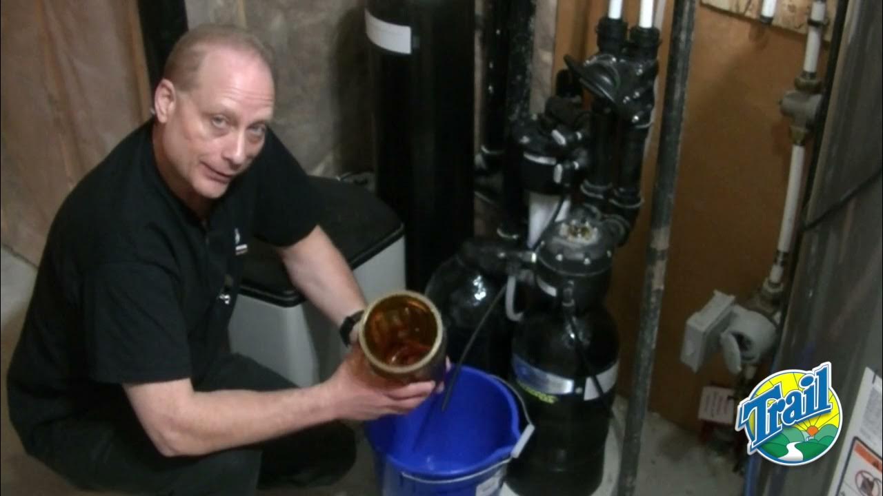 How to change a Water Softener filter YouTube