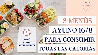 Menú ayuno intermitente 16/8 - Cómo comer todas las calorías necesarias en el ayuno intermitente screenshot 2