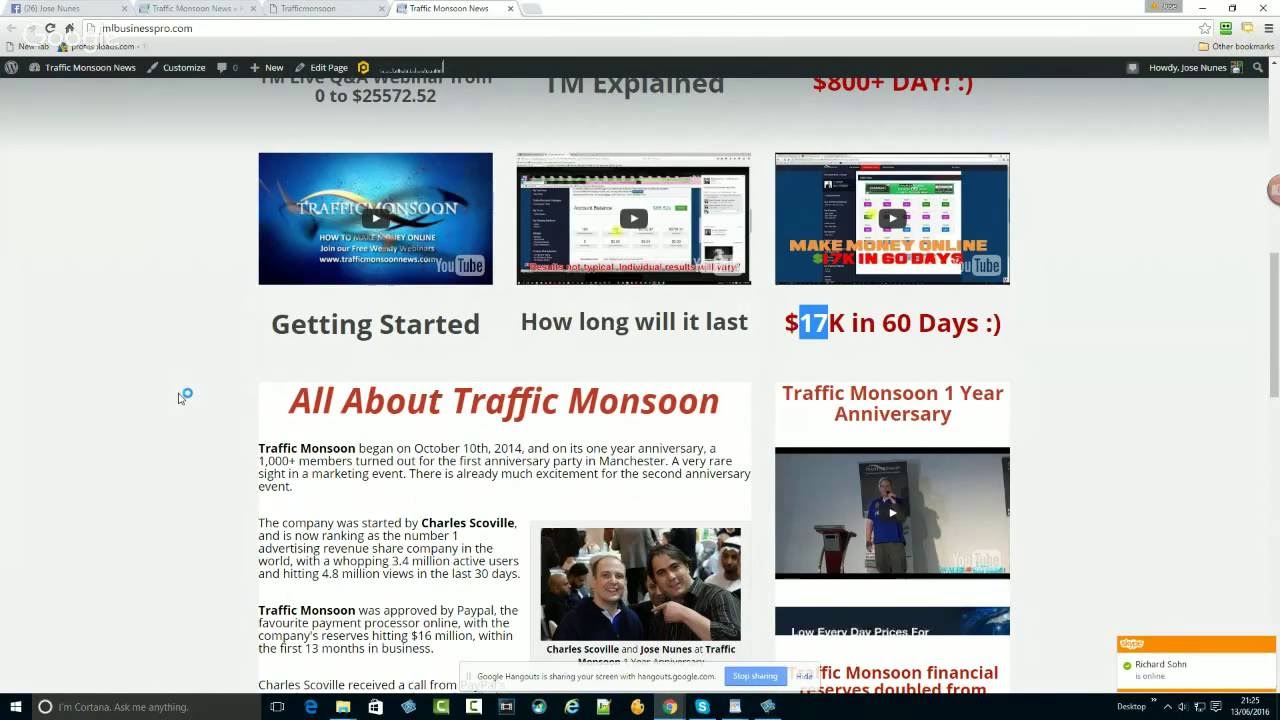 Traffic Monsoon Live Cash Out