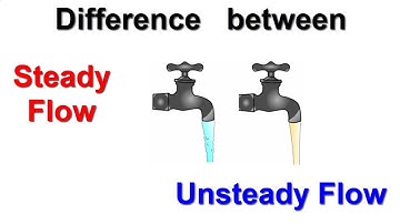 Difference between Steady and Unsteady Flow