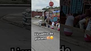 Licuadito de plátano🫵🏼😋 #motovlog #humor #saltillo