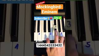 Eminem Mockingbird ludi_piano_music piano music pianotutorial easypiano