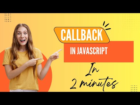 Callback in javascript || javascript Tutorial - YouTube