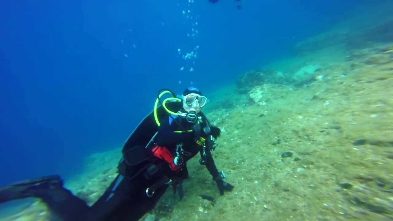 Diving in Zablace - Croatia 2016 - YouTube