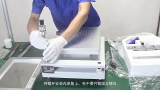 ZB3040H High Precision Manual Solder Paste Stencil Printer   Unboxing Video